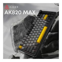 Клавиатура Ajazz AK820 MAX Magnetic Switch RGB USB Black Фото 2