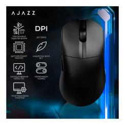 Мышка Ajazz AJ179 V2 MAX Wireless/Bluetooth/USB Black Фото 5