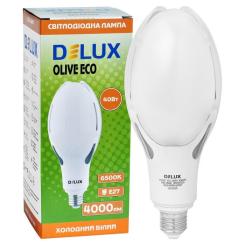 Лампочка Delux OLIVE ECO 40Вт E27 6500K 230В Фото 2