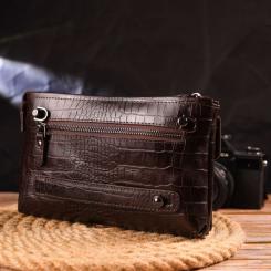 Сумка Canpellini Из натуральной кожи Коричневая Фото 9