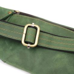 Сумка Shvigel Из натуральной кожи Зеленая Фото 4