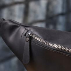 Сумка Shvigel Из натуральной кожи Черная Фото 10