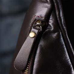 Сумка Shvigel Из натуральной кожи Коричневая Фото 10