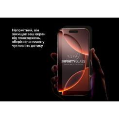 Стекло защитное iLera Infinity iPhone 16 Pro Фото 3