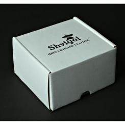 Ремень Shvigel Мужской кожаный Черный Фото 2