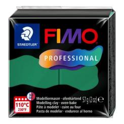Пластика Fimo Professional, Зелена, 57г Фото