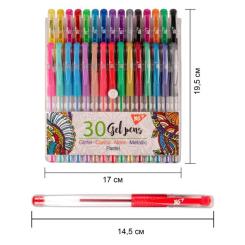 Ручка гелевая Yes набор 30 штук Фото 1