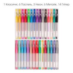 Ручка гелевая Yes набор 30 штук Фото 2