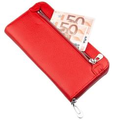 Кошелек ST Leather Красный Фото 6