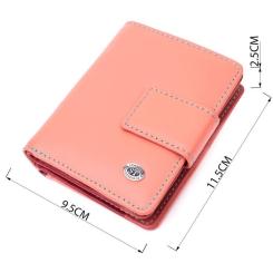 Кошелек ST Leather Кожаный Оранжевый Фото 2