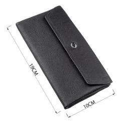 Кошелек ST Leather Черный Фото 3