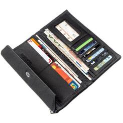 Кошелек ST Leather Черный Фото 5