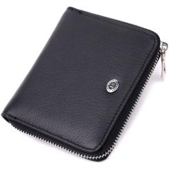 Кошелек ST Leather Из натуральной кожи Черный Фото