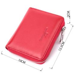 Кошелек ST Leather Из натуральной кожи Красный Фото 2