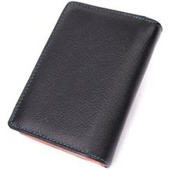 Кошелек ST Leather Из натуральной кожи Черный Фото 1