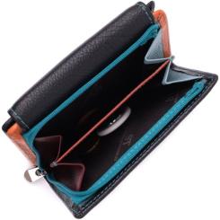 Кошелек ST Leather Из натуральной кожи Черный Фото 6