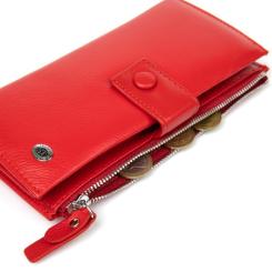 Кошелек ST Leather Красный Фото 5