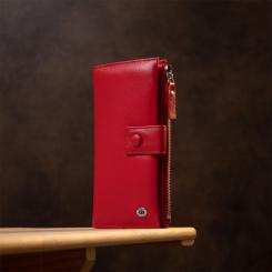 Кошелек ST Leather Красный Фото 6