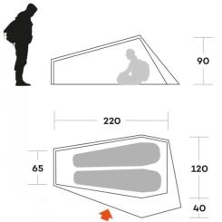 Палатка Ferrino Piuma 2 Blue (91215OOB) Фото 4