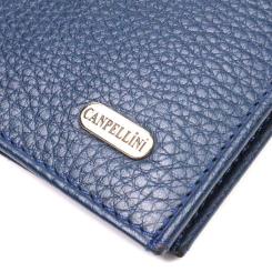 Кошелек Canpellini Из натуральной кожи Флотар Синий Фото 4