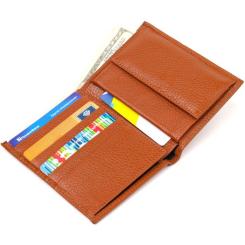 Кошелек Canpellini Из натуральной кожи Рыжий Фото 4