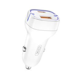 Зарядное устройство XO 1xUSB QC3.0 + 1xUSB-C PD20W white Фото