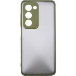 Чехол для мобильного телефона Dengos Oppo A5 4G Case Matte + Glass (Olive Green) Фото 1