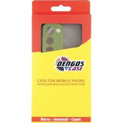 Чехол для мобильного телефона Dengos Oppo A5 4G Case Matte + Glass (Olive Green) Фото 3