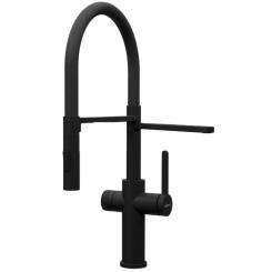 Смеситель Elleci Ventum pure black 86 Фото