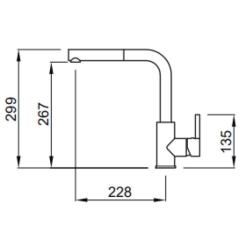 Смеситель Elleci SHELL PLUS CEMENTO 48 Фото 1