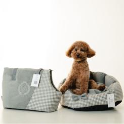 Лежак для животных Chloe's Home Берлин М серый Фото 3