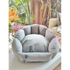 Лежак для животных Chloe's Home Берлин М серый Фото 4