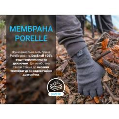 Водонепроницаемые перчатки Dexshell ThermFit 3.0 Gloves чорні XL Фото 10