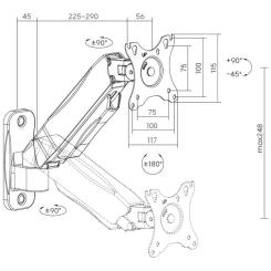 Кронштейн OfficePro MA300B Фото 6