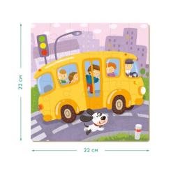 Пазл DoDo 4 в 1 Транспорт Фото 3