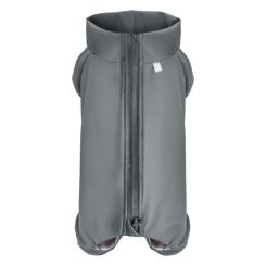 Дождевик для животных WAUDOG Clothes водонепроницаемый XS30 серый Фото
