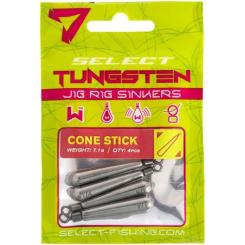 Грузило Select Паличка джиг-ріг вольфрам 3.5g (4 шт/уп) Фото 1