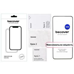 Стекло защитное BeCover 10D Motorola Moto G86 Black Фото 1