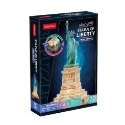 Пазл Cubic Fun трехмерный Статуя Свободы с LED подсветкой Фото