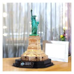 Пазл Cubic Fun трехмерный Статуя Свободы с LED подсветкой Фото 2