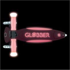 Самокат Globber Elite колеса з підсвіткою Рожевий Фото 8