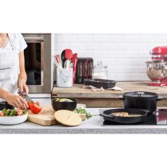Сковорода KitchenAid Matte Oven-to-table гриль 26 см Фото 2