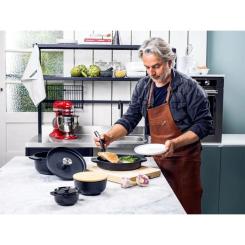 Сковорода KitchenAid Matte Oven-to-table гриль 26 см Фото 4