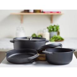 Сковорода KitchenAid Matte Oven-to-table гриль 26 см Фото 5