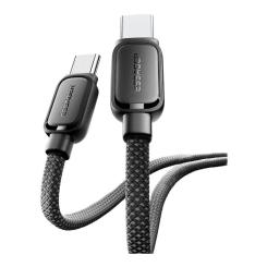 Дата кабель Essager USB-C to USB-C 1.0m 100W black Фото 3
