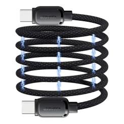 Дата кабель Essager USB-C to USB-C 1.0m 100W black Фото 5