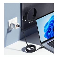 Дата кабель Essager USB-C to USB-C 1.0m 100W black Фото 7