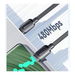 Дата кабель Essager USB-C to USB-C 1.0m 100W black Фото 8