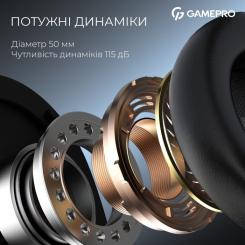 Наушники GamePro Asgard Skadi Wireless Black Фото 9