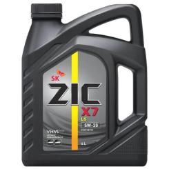 Моторное масло ZIC 5W-30 X7 LS 4л Фото